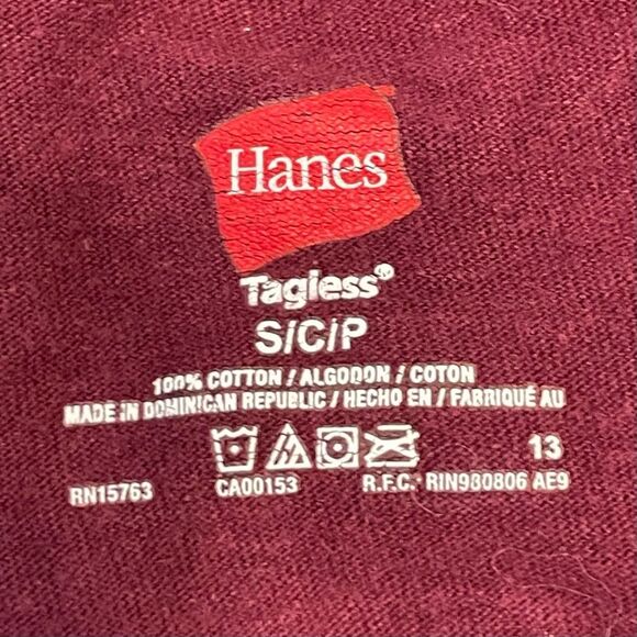 Virginia Tech Graphic Tee Hokie Nation Maroon Effect Homecoming College S - Picture 3 of 3